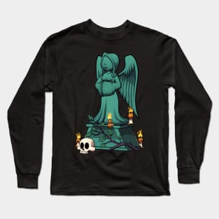 Angel Statue Long Sleeve T-Shirt